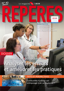 Couverture du magazine Repères n°40 - Janvier 2019