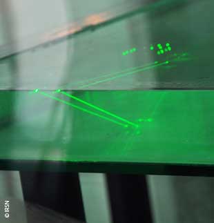 Mesure des taux et des vitesses de particules par vélocimétrie laser (thèse de N. Calec).