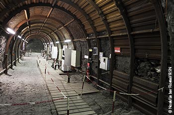 La Station expérimentale de Tournemire (Aveyron) de l’IRSN sert de support au sous-projet « PétroFabrique et Autocolmatage des Argilites » du projet fédérateur « Comportement aux différentes échelles des matériaux pour le stockage ».