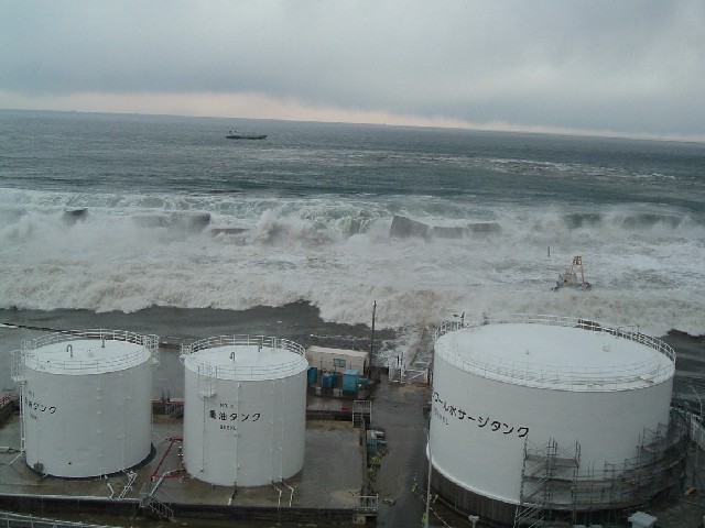 Centrale de Fukushima-Daiichi (Japon) le 11 mars 2011