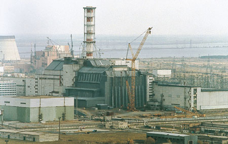 la centrale de Tchernobyl