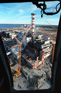 Le réacteur béant (c) Igor Kostine / Corbis 