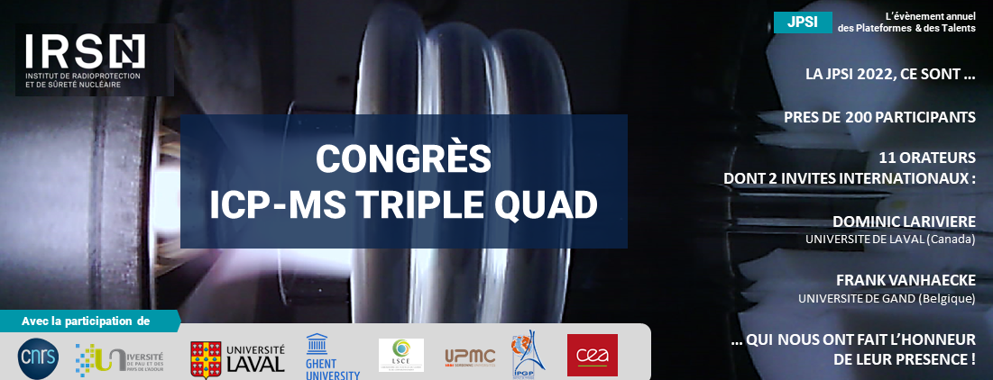 Fiche d'information sur le congrès de l’ICP MS Triple Quad