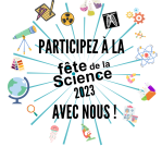 Logo de la fête de la science 2023