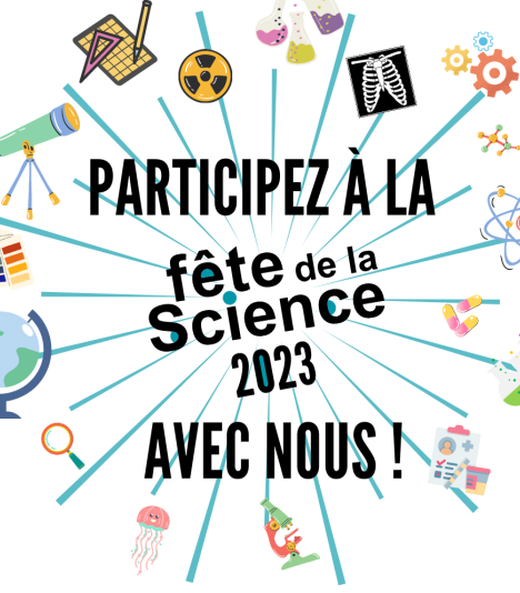 Logo de la fête de la science 2023